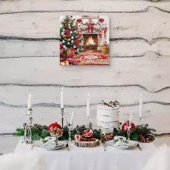 New Christmas Hearth Canvas Art Print Christmas Art & Wall Decor