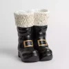 Christmas Santa Boots Tabletop Statue Christmas Decorations