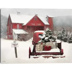 Outlet Christmas Tree Farm Canvas Art Print Christmas Art & Wall Decor