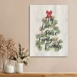 Hot Christmas Tree Sentiment Canvas Print Christmas Art & Wall Decor