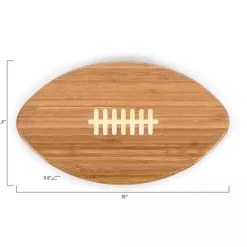Kirklands Home Serving & Entertaining|Cincinnati Bengals Bamboo Football Cutting Board Tan