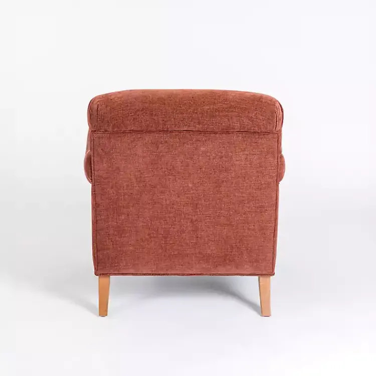Kirklands Home Accent Chairs|Cinnamon English Armchair Red