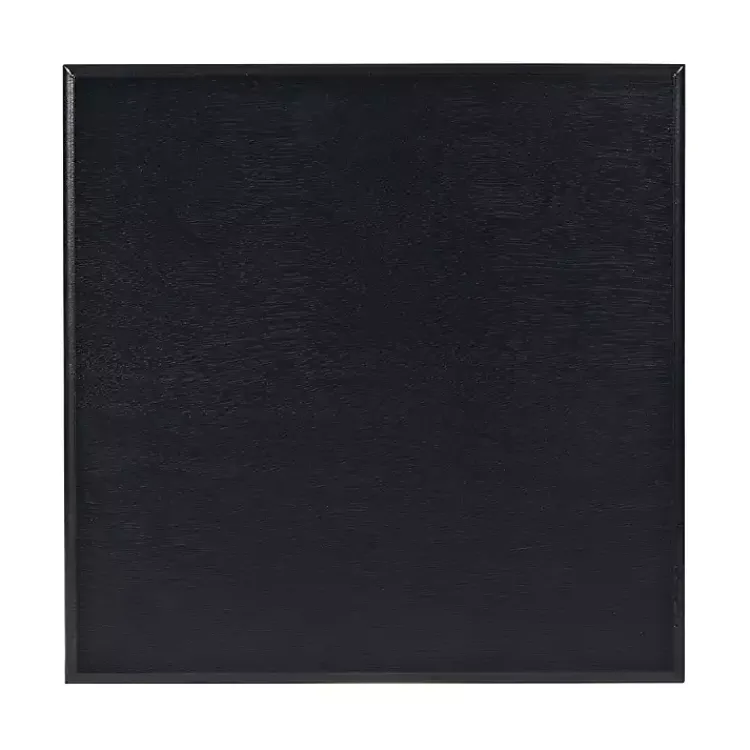 Kirklands Home Accent & End Tables|Classic Tegan Square Accent Table Black