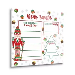 Sale Classic Candyland Dear Santa Dry Erase Board Christmas Art & Wall Decor