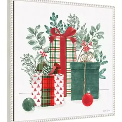 Sale Classic Christmas Gifts Framed Canvas Art Print Christmas Art & Wall Decor