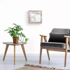 Best Classic Christmas Plaid Dear Santa Dry Erase Board Christmas Art & Wall Decor