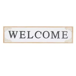Kirklands Home Wall Quotes & Signs|Classic Wooden Welcome Wall Plaque