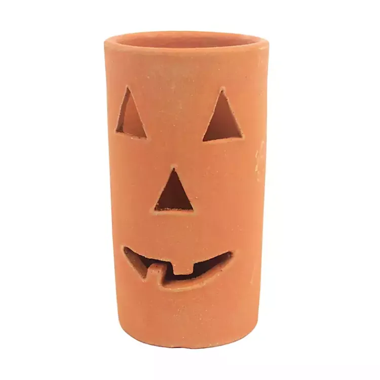 Outlet Clay Jack O' Lanterns, Set of 6 Halloween