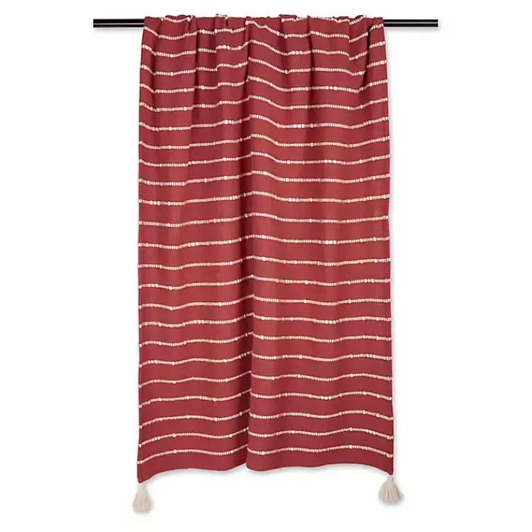 Best Clayoff Slub Stripe Decorative Throw Blankets & Throws