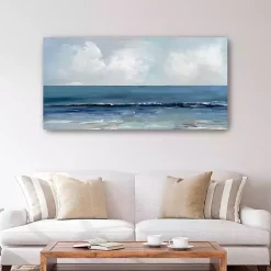 Kirklands Home Canvas Art|Clear Seas Canvas Art Print Blue