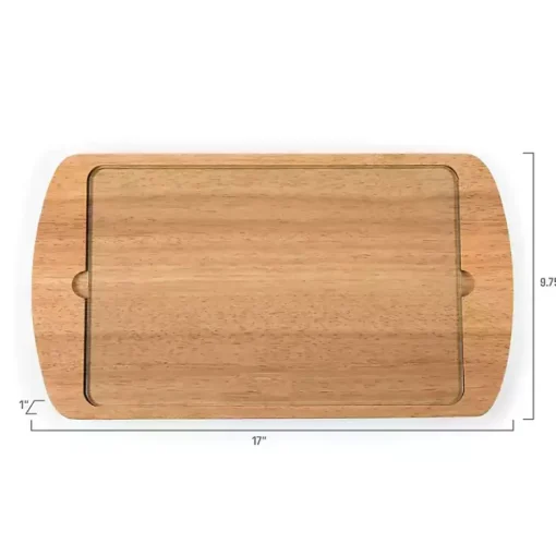 Kirklands Home Serving & Entertaining|Clemson Tigers Wood and Glass Serving Board