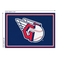 Kirklands Home Area Rugs|Cleveland Guardians Spirit Rug, 3x4