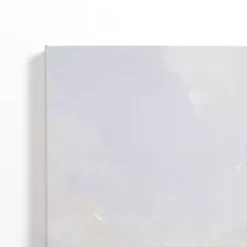 Kirklands Home Canvas Art|Cloudy Beach Scene Canvas Art Print Blue