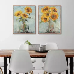 Kirklands Home Canvas Art|Collected Sunnies Framed Canvas Prints, Set of 2