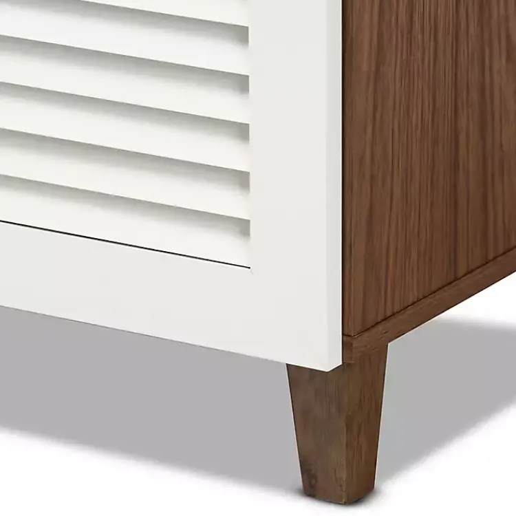 Kirklands Home Entryway Furniture|Collier Two-Tone Drawer Shoe Storage Cabinet