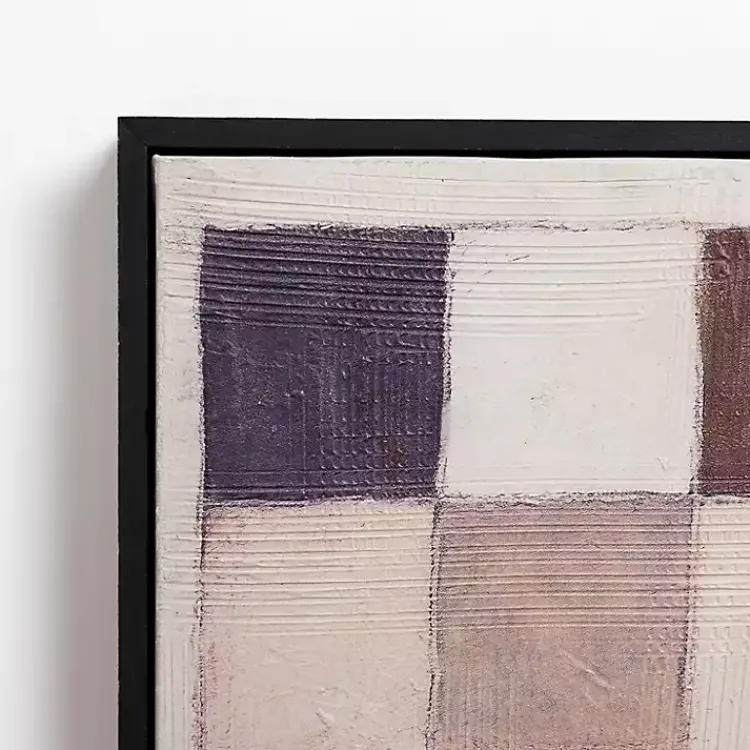 Kirklands Home Canvas Art|Color Block Squares Framed Canvas Art Print Multi