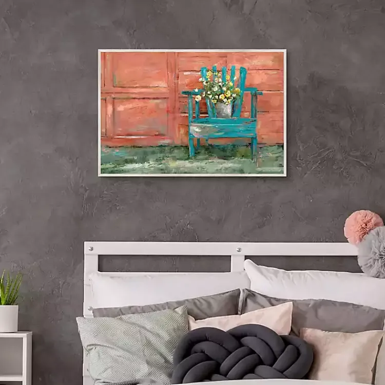 Kirklands Home Canvas Art|Color Me Country Framed Canvas Art Print