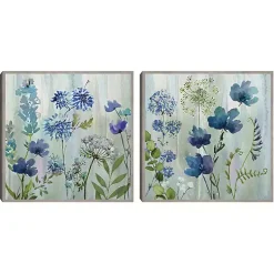 Kirklands Home Framed Art|Color Wash 2-pc. Framed Canvas Art Set