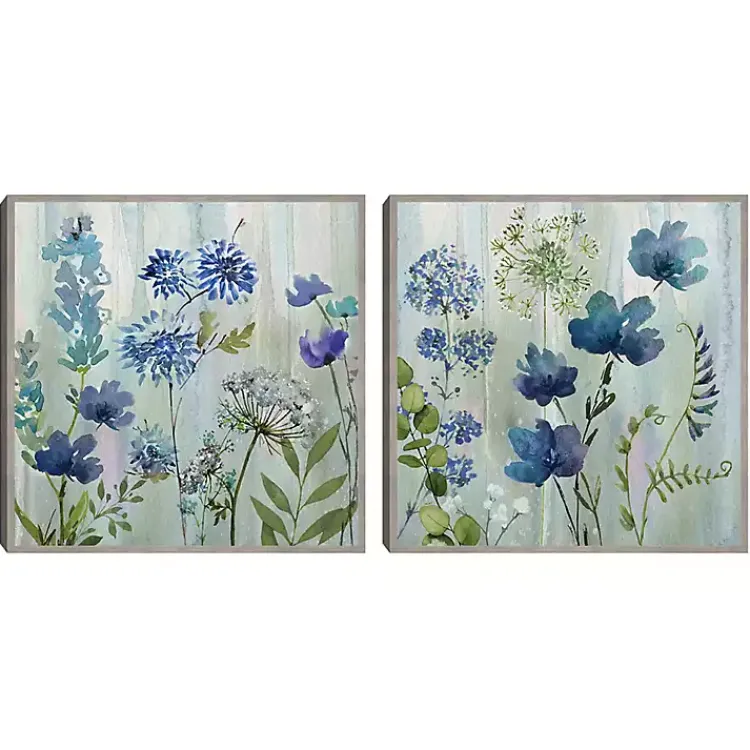 Kirklands Home Framed Art|Color Wash 2-pc. Framed Canvas Art Set