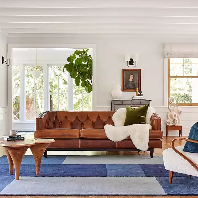 Kirklands Home Area Rugs|Colorado Emily Henderson x RugsUSA Area Rug, 8x10 Blue