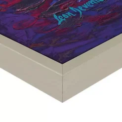 Kirklands Home Canvas Art|Colorful Dance of Leaves Framed Canvas Art Print