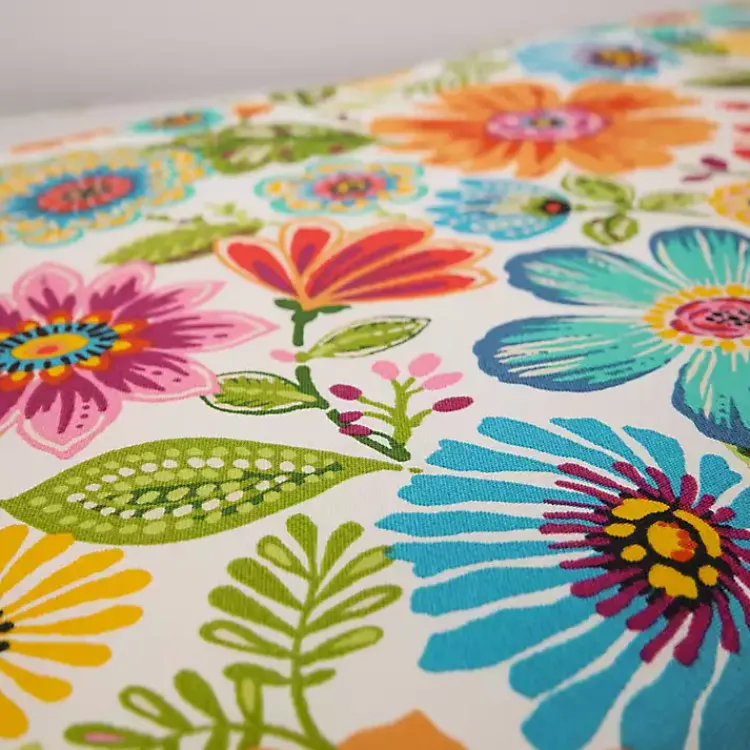 Kirklands Home Outdoor Cushions & Pillows|Colorful Floral Outdoor Chair Cushion Multi