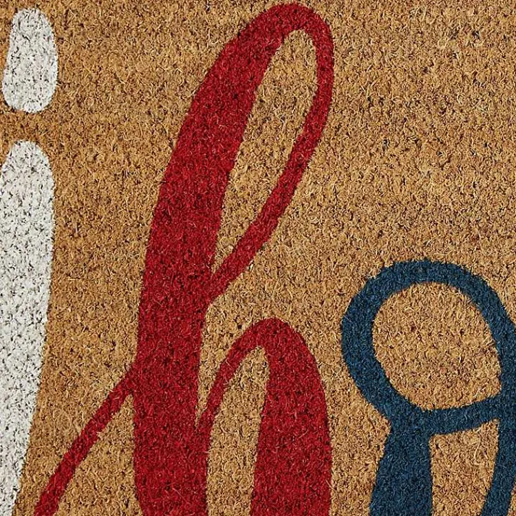 Kirklands Home Doormats|Colorful Hola Doormat Multi