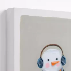 Best Colorful Snowman Canvas Art Print Christmas Art & Wall Decor