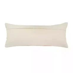 Hot Colorful Stripes Textured Handwoven Lumbar Pillow Pillows