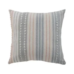 Hot Colorful Textured Striped Accent Pillow Pillows