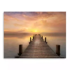 Kirklands Home Canvas Art|Comfort Bay Sunset Canvas Art Print, 48x36 in.