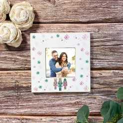 Best Confetti Nutcracker Trio Picture Frame, 4x4 Christmas Decorations