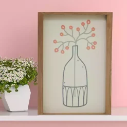 Kirklands Home Framed Art|Contemporary Floral II Framed Art Print