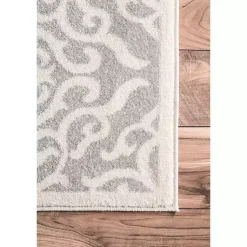 Kirklands Home Area Rugs|Contessa Diamond Area Rug, 5x7