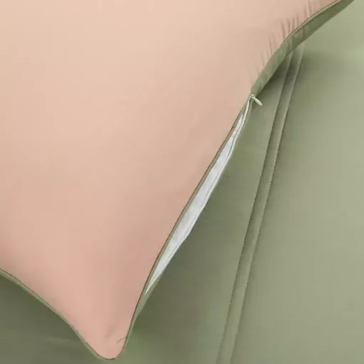 Kirklands Home Comforters|Coral & Sage Reversible 3-pc. Queen Comforter Set