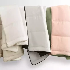 Kirklands Home Comforters|Coral & Sage Reversible 3-pc. Queen Comforter Set