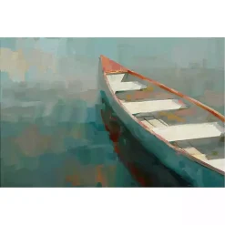 Kirklands Home Canvas Art|Coral Canoe I Canvas Art Print