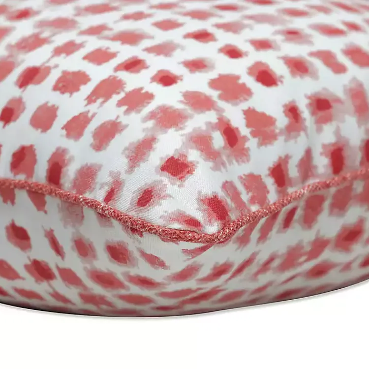Kirklands Home Outdoor Cushions & Pillows|Coral Dotted Outdoor Lumbar Pillows, Set of 2