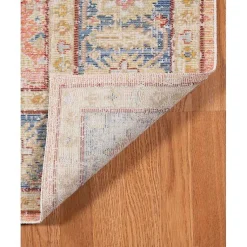 Kirklands Home Area Rugs|Coral Vintage Border Runner, 2x8