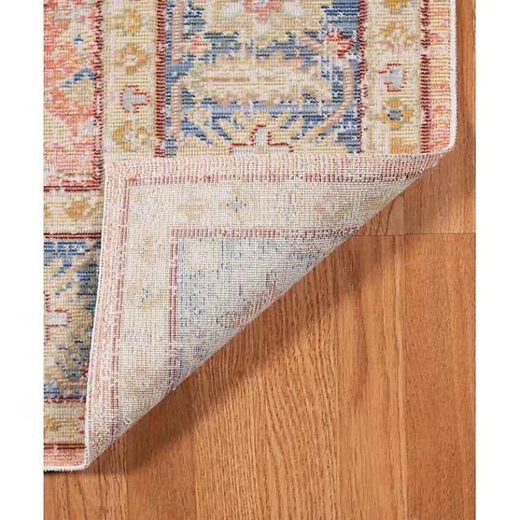 Kirklands Home Area Rugs|Coral Vintage Border Runner, 2x8
