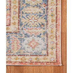 Kirklands Home Area Rugs|Coral Vintage Border Runner, 2x8