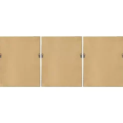 Kirklands Home Canvas Art|Cosmic Curl Geometric 3-pc. Grayscale Wall Art