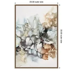 Kirklands Home Canvas Art|Cosmos Framed Canvas Art Print Multi