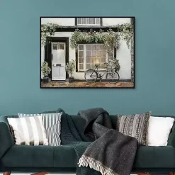 Kirklands Home Canvas Art|Cottage Charm Framed Canvas Art Print