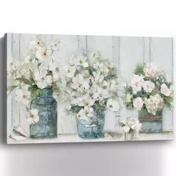 Kirklands Home Canvas Art|Cottage Mantle Canvas Art Print