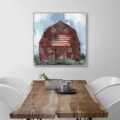 Kirklands Home Canvas Art|Country Pride Framed Canvas Art Print