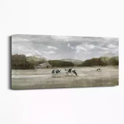 Kirklands Home Canvas Art|Country Satisfaction Giclee Canvas Art Print Green