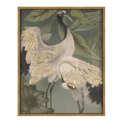 Kirklands Home Canvas Art|Courtship Dance I Framed Canvas Art Print