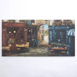Kirklands Home Canvas Art|Courtyard Ambiance Canvas Art Print Multi