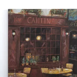 Kirklands Home Canvas Art|Courtyard Ambiance Canvas Art Print Multi